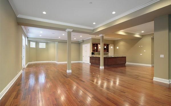 hardwood floors can be refinished to change its color or remove scratches, giving it a fresh new look